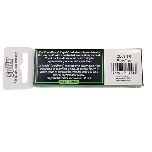 Rapala CD-9 Brown Trout - Picture 3 of 3